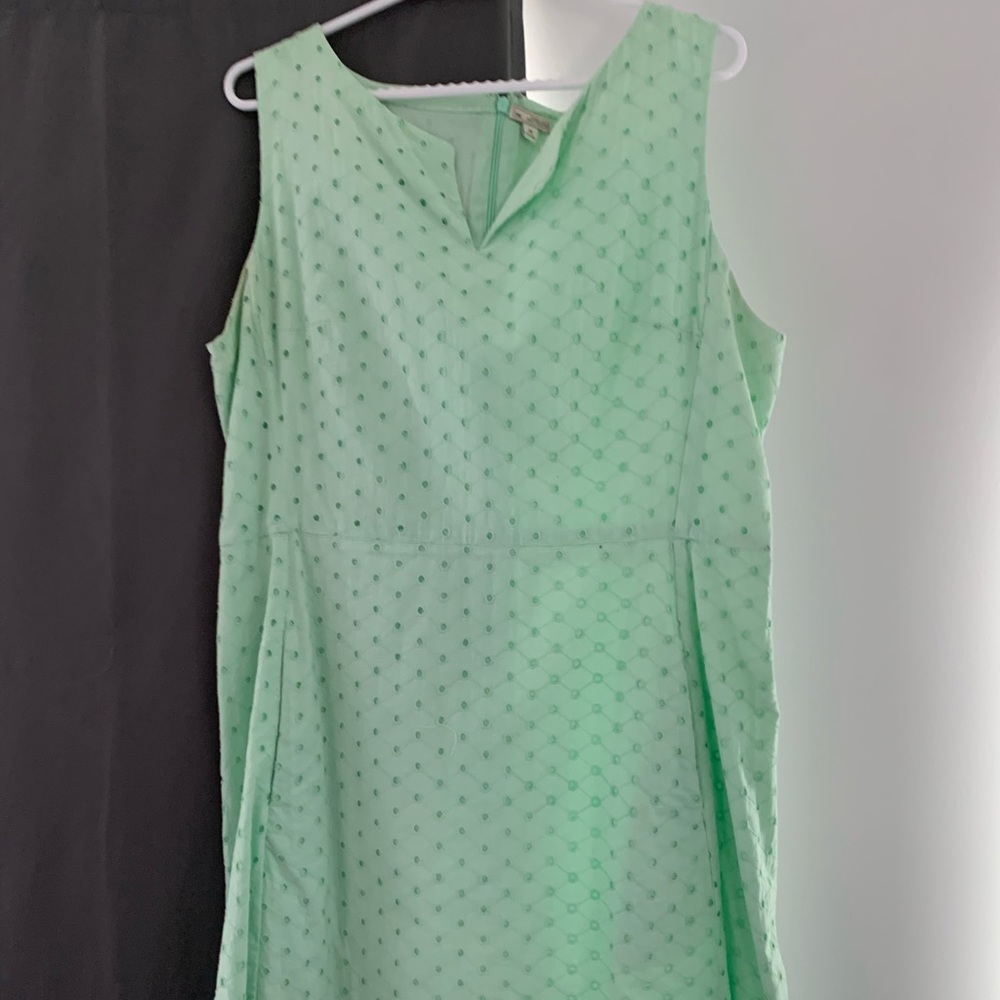 Mint green gap dress